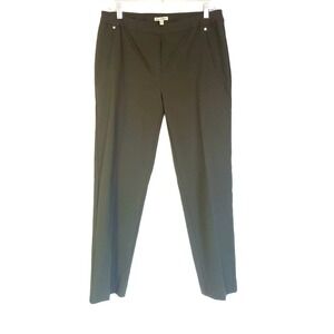 Olive and Emma Pant size 10 hunter green cigarette pant